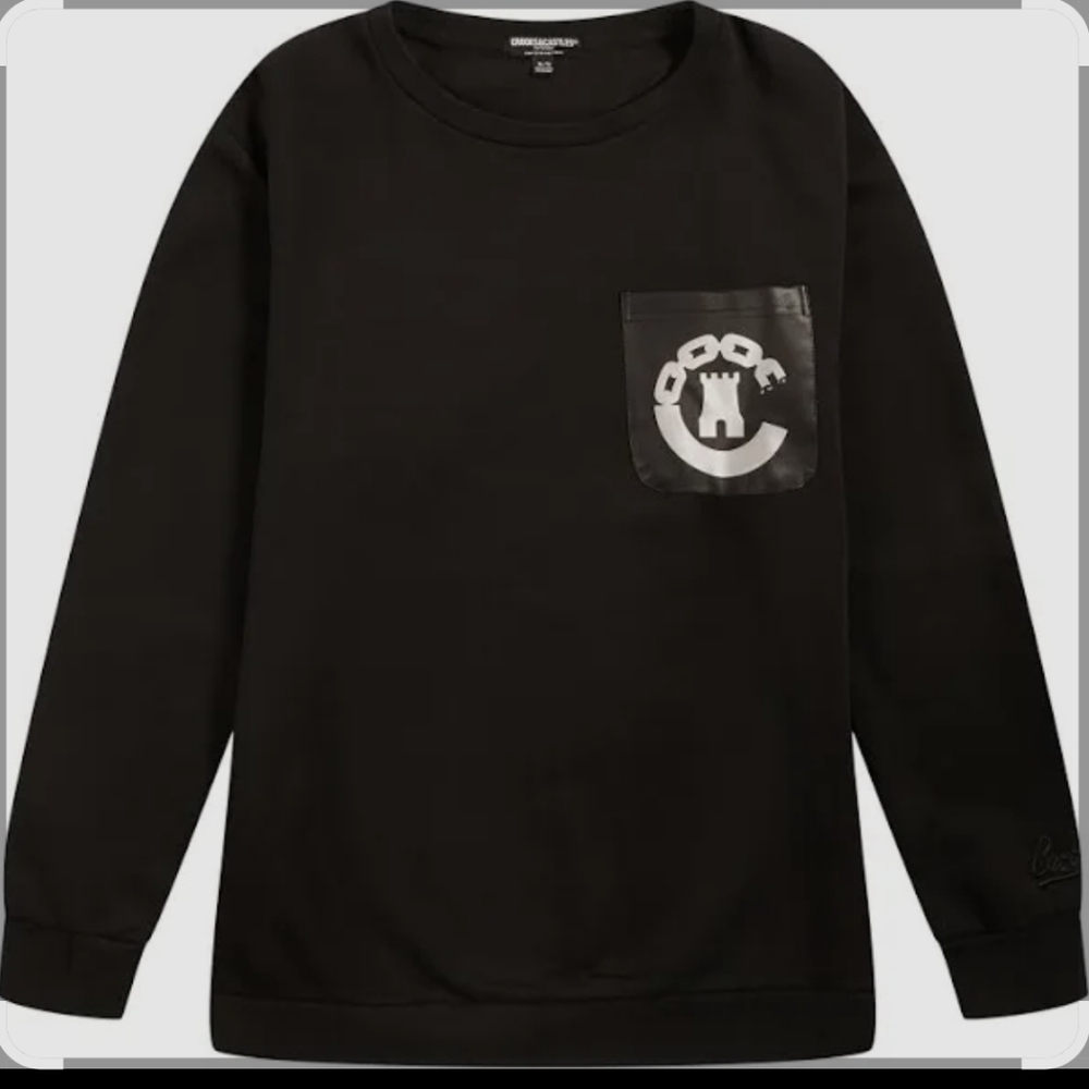 NWT Men's size XL Crooks and Castles Crew Neck Sweatshirt